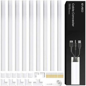 153” Cord Hider - Cord Cover Wall - Wire Covers - Paintable Cable Concealer